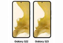 Samsung Galaxy S23 vs S22 Design