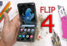 Samsung Galaxy Z Flip 4 JerryRigEverything