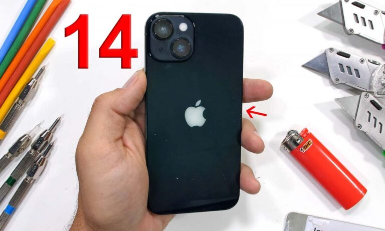 iPhone 14 JerryRigEverything
