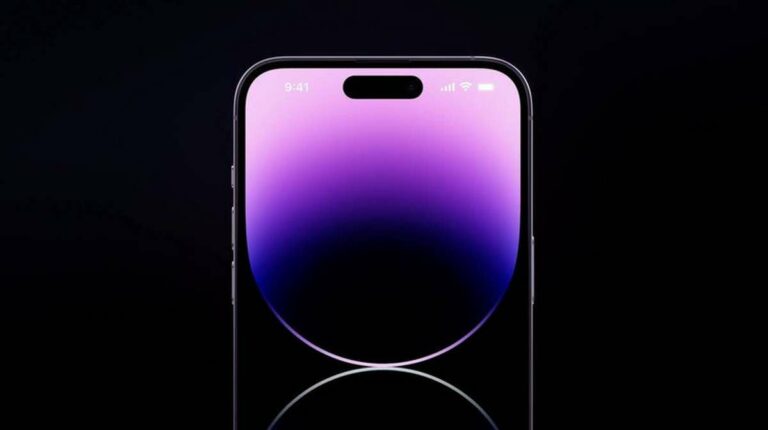 iPhone 14 Pro Always-On Display design