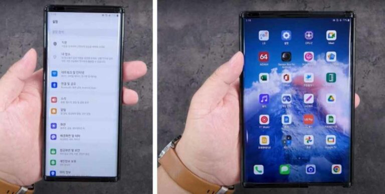 rollable smartphone της LG