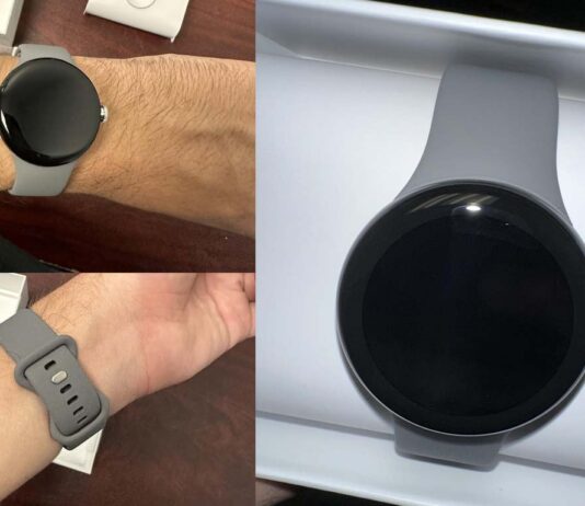 Google Pixel Watch Unboxing Images