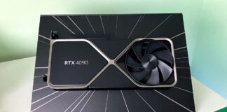 Nvidia RTX 4090 Founders Edition Size