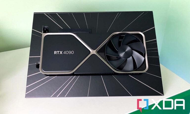 Nvidia RTX 4090 Founders Edition Size