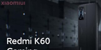 Redmi K60 Gaming First Leak