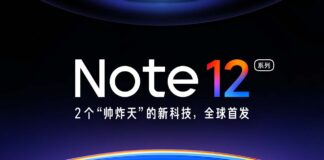 Redmi Note 12 Launch Poster