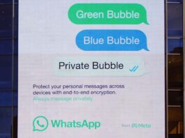 WhatsApp iMessage Apple Meta