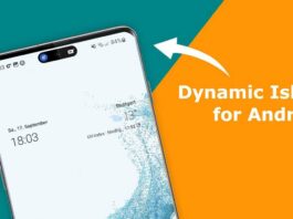 dynamic island στο Android