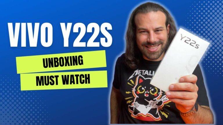 vivo y22s unboxing