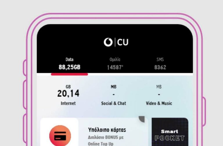 vodafone smart procket
