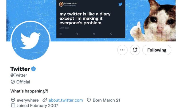 Twitter Blue Official Elon Musk