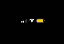 iPhone κίτρινη μπαταρία