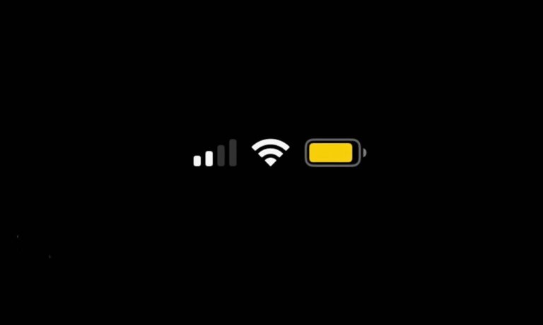 iPhone κίτρινη μπαταρία