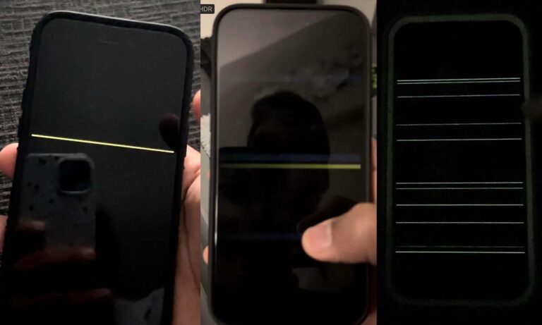 Apple iPhone 14 Pro Max οριζόντιες γραμμές
