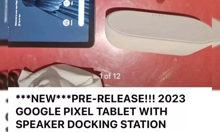 Google Pixel Tablet Facebook Marketplace