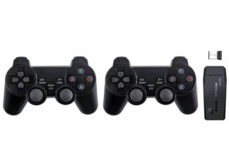 M8 Wireless Game Console 2.4G HD Arcade PS1