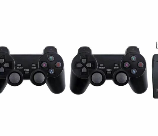 M8 Wireless Game Console 2.4G HD Arcade PS1