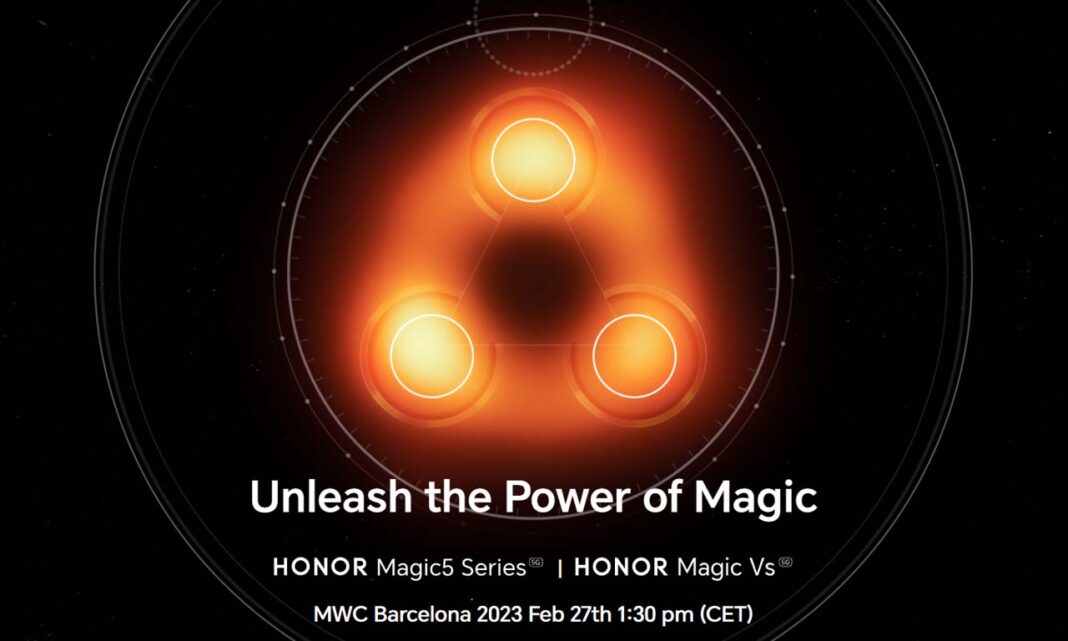 Honor Magic 5 Series Vs Launch Poster