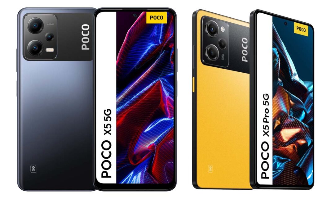 Poco X5 Pro 5G renders