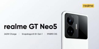 Realme GT Neo 5 240W