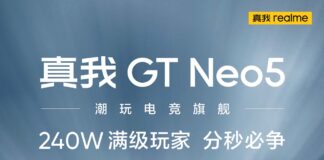 Realme GT Neo 5 240W Snapdragon 8+ Gen 1