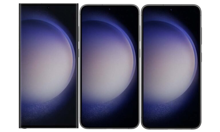 Samsung Galaxy S23 Ultra series press renders One UI 5.1