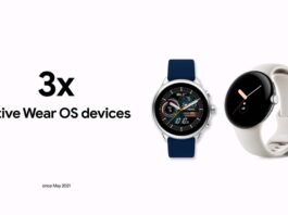 Wear OS 3 Active Users