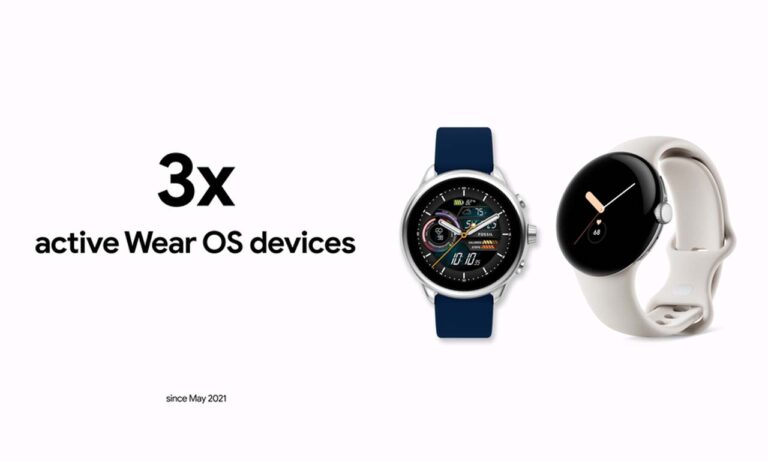 Wear OS 3 Active Users