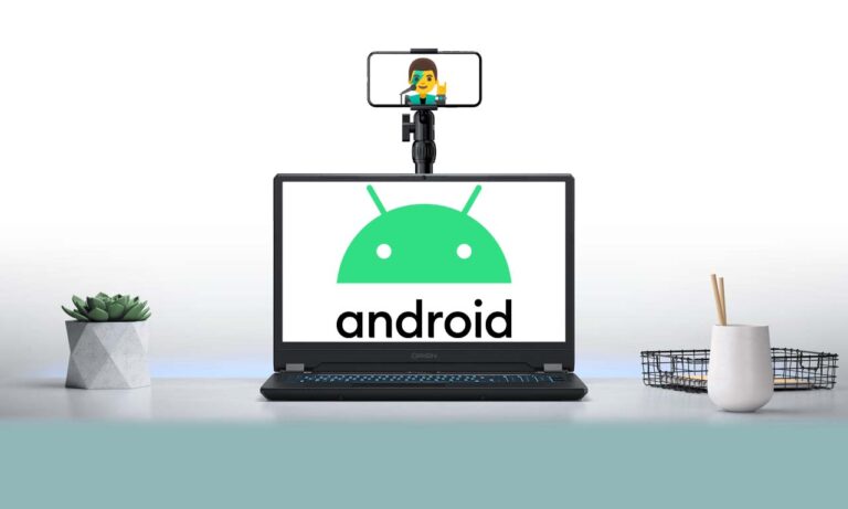 Android 14 smartphone webcam