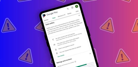 Google Play Store Data Safety
