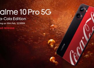 Realme 10 Pro 5G Coca-Cola Edition