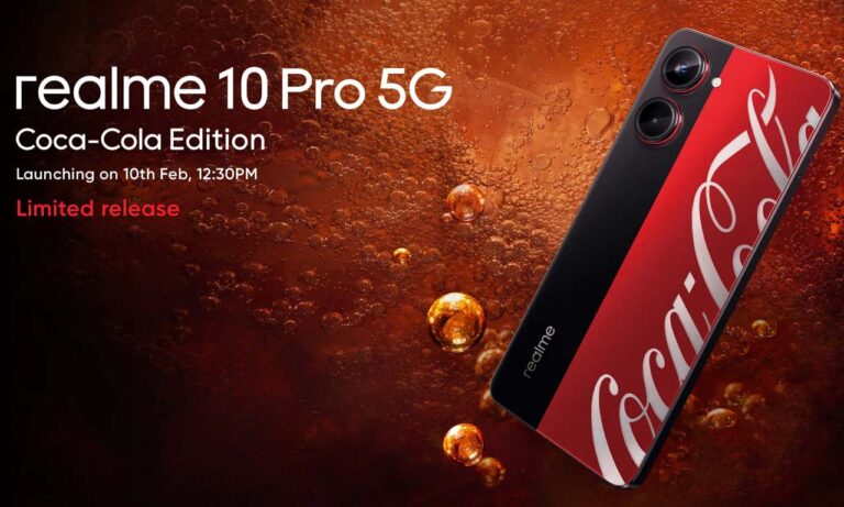 Realme 10 Pro 5G Coca-Cola Edition