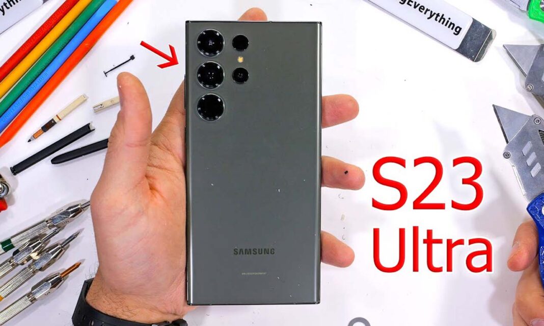 Samsung Galaxy S23 Ultra Durability Test