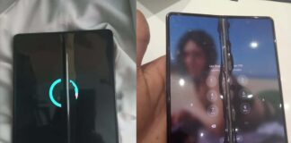 Samsung Galaxy Z Fold 3 Cracks