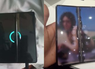 Samsung Galaxy Z Fold 3 Cracks