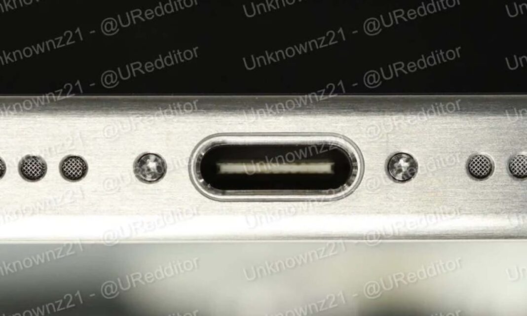 iPhone 15 Pro USB-C Real Life Image