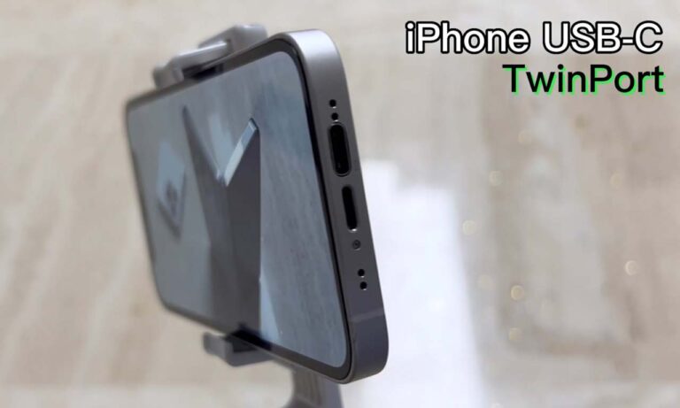 iPhone με διπλή θύρα USB-C και Lightning