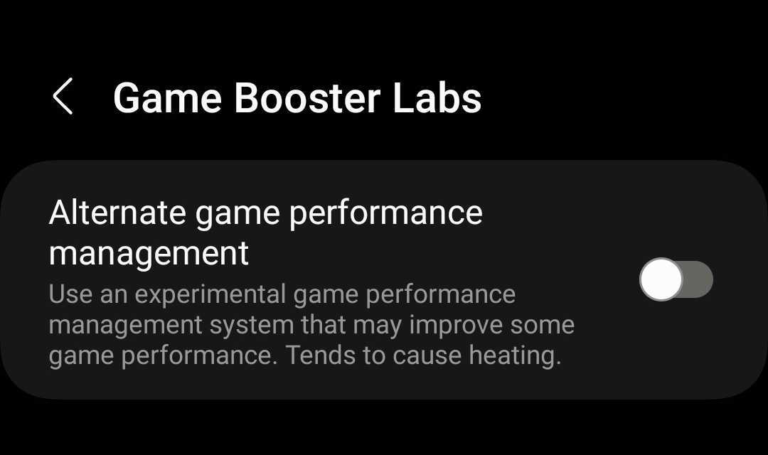 samsung game booster