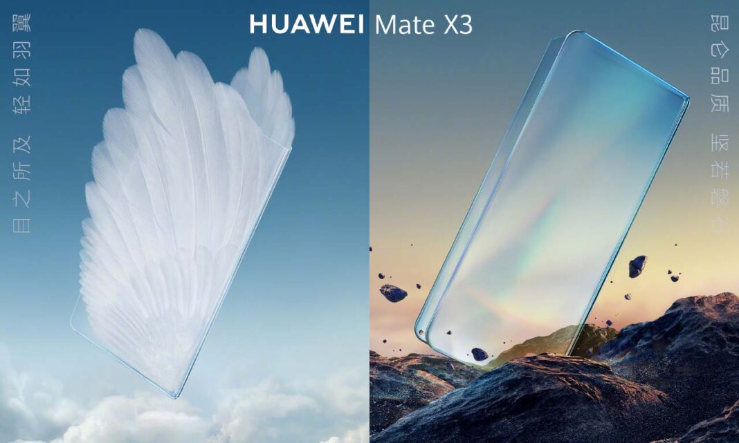 Huawei Mate X3 Teasers