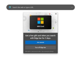 Microsoft Edge Gift Card