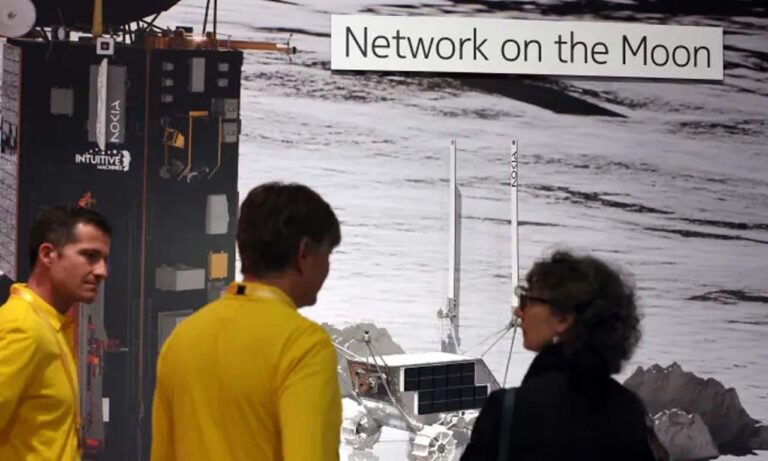 Nokia 4G LTE to the Moon Σελήνη