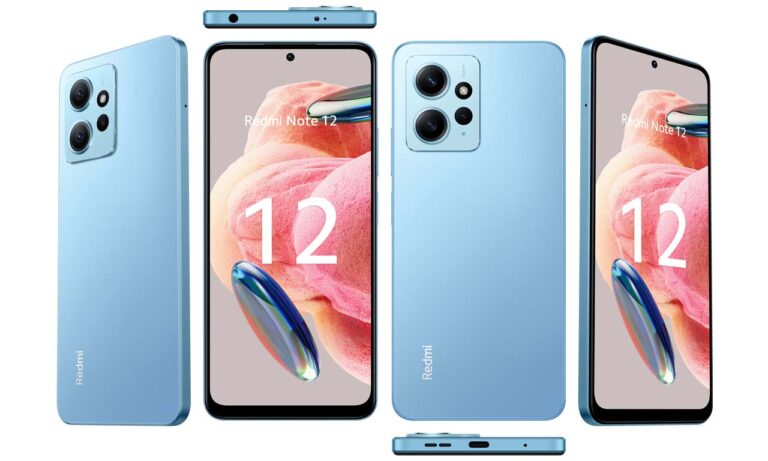 Redmi Note 12 4G Renders
