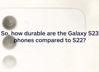 Samsung Galaxy S23 S23+ S23 Ultra Drop Tests