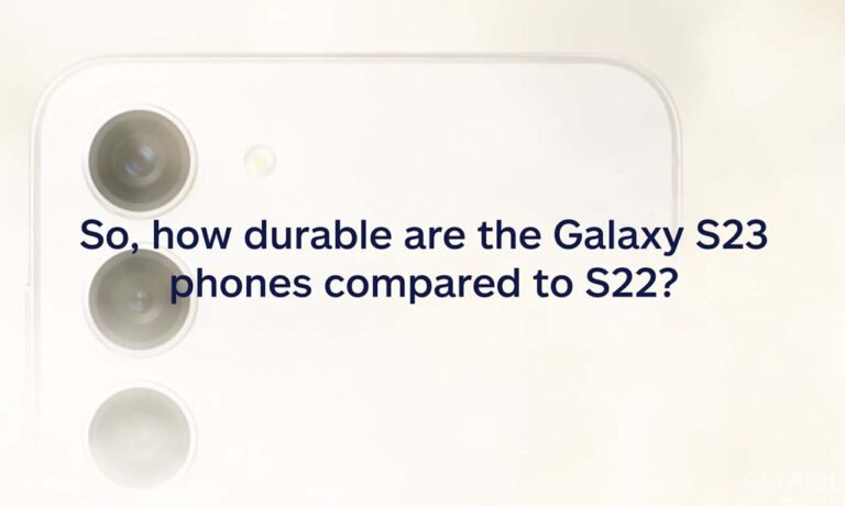Samsung Galaxy S23 S23+ S23 Ultra Drop Tests