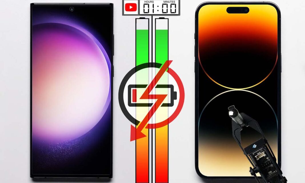 Samsung Galaxy S23 Ultra vs iPhone 14 Pro Max Battery