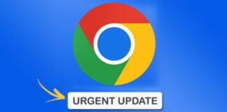 Google Chrome update