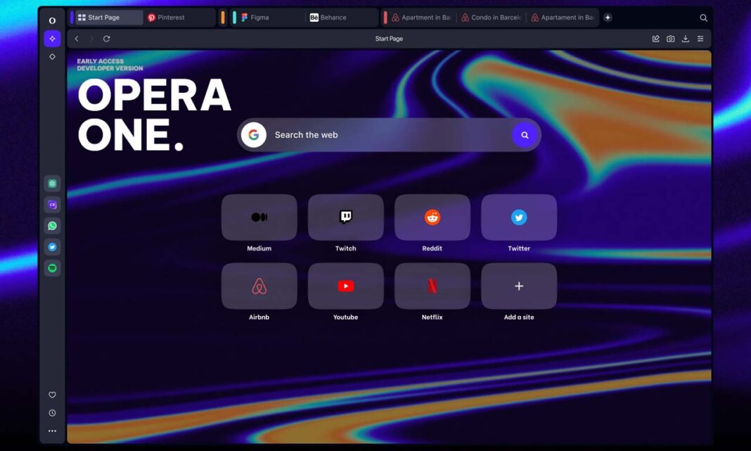 Opera One AI Browser