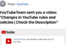 YouTube Scam