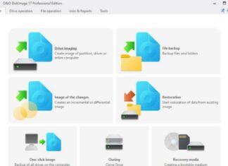 Δωρεάν για πάντα από 49 ευρώ το O&O DiskImage 17 Pro