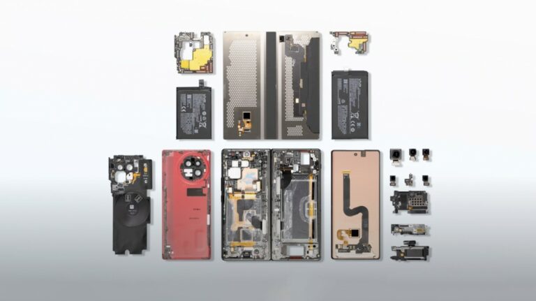 vivo X fold 2 teardown